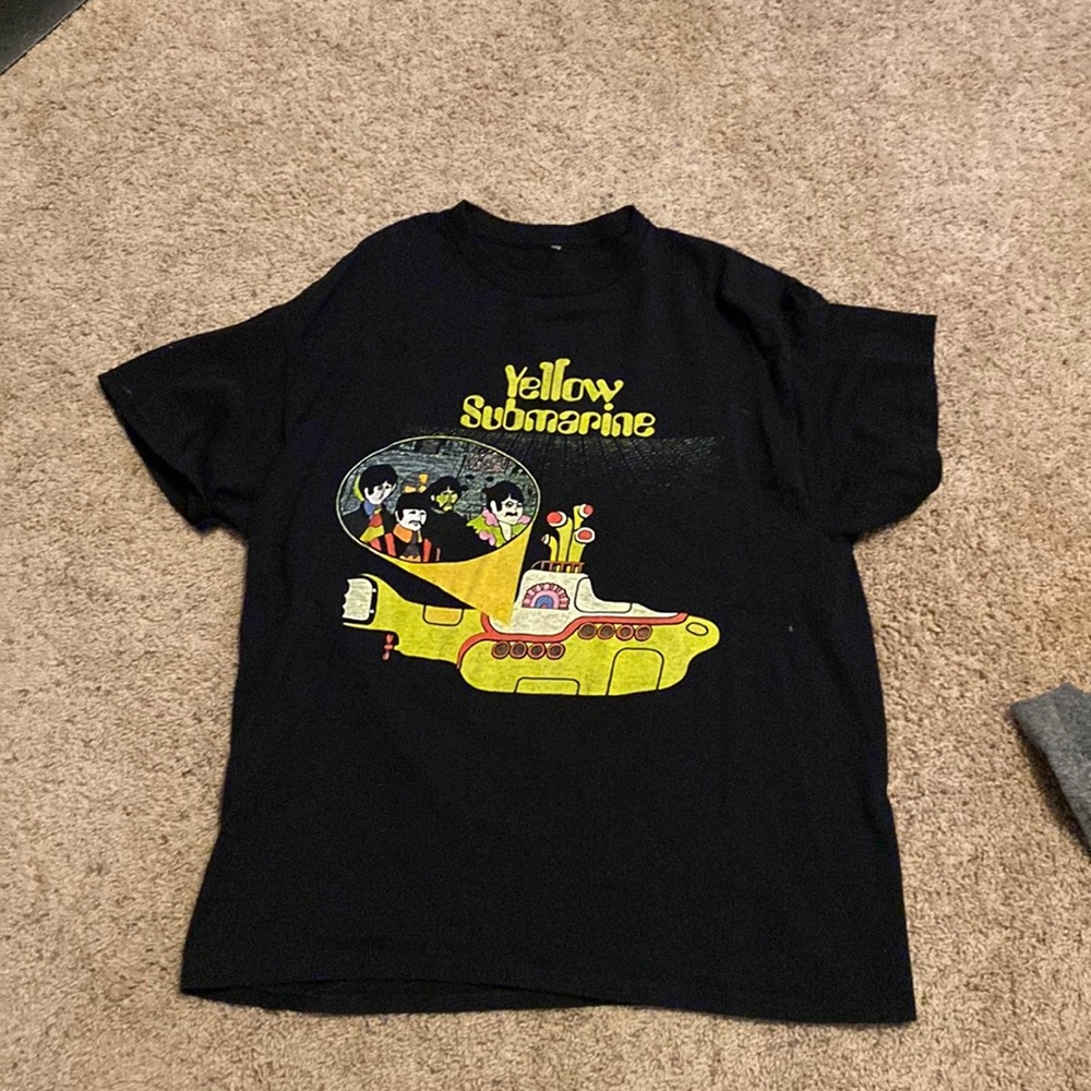 The Beatles yellow submarine t shirt